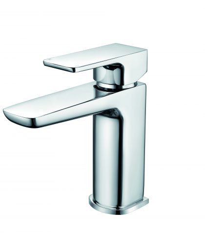Padstow Chrome Basin Mixer Tap & Waste