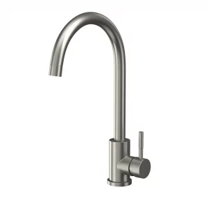 Mawgan Brushed Stainless Steel Kitchen Mixer Tap